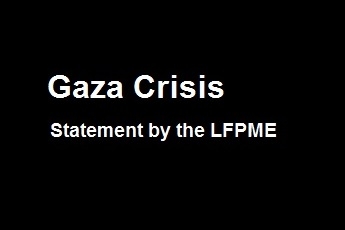 LFPME Gaza Statement 14th July 2014